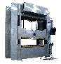 Hydraulic Press counteracts off-center loading problems.