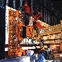 Vacuum End Effectors pick up heavy panels.