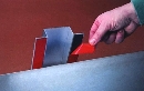 Tapes bonds metal before or after painting.