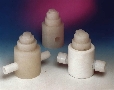 Pressure Regulators have Teflon® wetted parts.