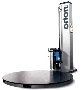 Stretch Wrapping Machine has semi-automatic turntable.