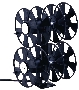 Manual Winding Reel safely handles hoses and cords.