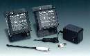 Transmitter/Receiver offers range up to 10 miles.