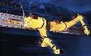 Toploader Robot suits machine tending applications.