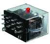 Relays feature optional push to test button and status lamp.