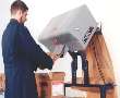 Packaging System uses recycled Kraft paper for void filling.