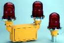 Lights warn pilots of air navigation hazards.