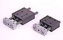 Linear Actuators/Slides offer rugged, simple design.