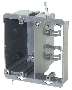 Gang Boxes suit power and voice/data cabling.