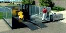 Mud Racks are used with Cyclonator® wash system.