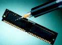 Adhesive is offered in pre-mixed and frozen syringes.
