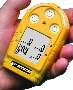 Gas Monitor detects H<sub>2</sub>S, O<sub>2</sub>, CO, and combustibles.