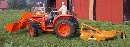 Compact Tractor includes operator feedback system.