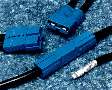 Power Connectors employ genderless housing design.