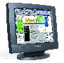 LCD Monitor saves space.