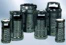 Ash/Trash Receptacles offer upscale appearance.