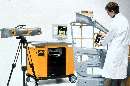 Portable CMM inspects large parts on shop floor.