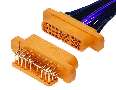 Connectors suit low- to mid-range power applications.