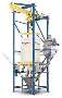 Bulk Bag Discharger provides dust-tight seal.