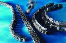 Chain offers double barrier against corrosion.