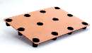 Corrugated Nestable Pallet carries loads up to 1,200 lb.