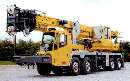 Truck Crane provides on-board reach of 200 ft .