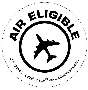 Label marks air-eligible dangerous goods.