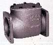 Swing Check Valve handles food-grade material.
