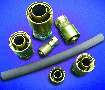 Spiral Hose Couplings handle pressures to 6,000 psi.
