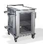 Enclosed Cart measures 24 x 28 in.