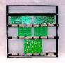 Frame/Rack Assembly holds PCBs or stencil foils for cleaning.