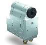 Actuator electronically monitors and sets handwheels.