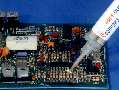 Epoxy forms bonds for continuous use to 400°F.