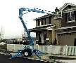 Articulating Boom features automatic leveling system.