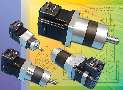 Stepping Motor includes integrated planetary gearbox.