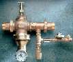 Thermostatic Mixing Valve handles flows to 100 gpm.