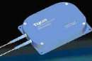 Amplifier provides signal gains of 35 dBm.