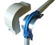 Steel Raceways/Fittings protect wires in turns and corners.