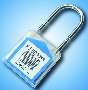 Self-Locking Padlock protects against tampering.