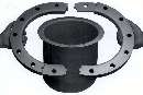 Back-Up Flanges provide 150 and 300 lb service.