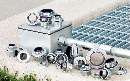 Watertight Hubs are suited for hazardous locations.