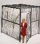 Woven Wire Partitions separate, secure, and store valued items.
