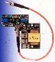 Video/Data Transmitter/Receiver fits into dome cameras.