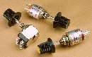 Miniature Rotary Switches are shaft-actuated.