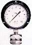 Pressure Gage has stainless steel diaphragm seal.