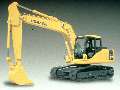 Hydraulic Excavator offers high power and 4 working modes.