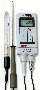 Digital pH Meter offers automatic temperature compensation.
