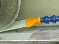 Straight Flow Nozzle suits grinding operations.