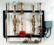 Control System regulates re-circulating system temperatures.