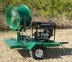 Portable Fan Unit suits various applications.